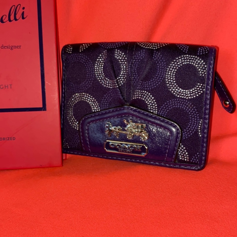 - Coach Op Art small wallet